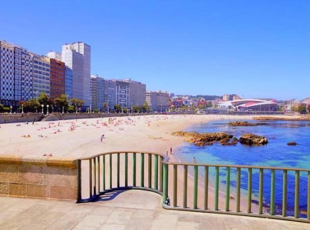 Apartamento Breogan Coruna A Coruña Exteriör bild