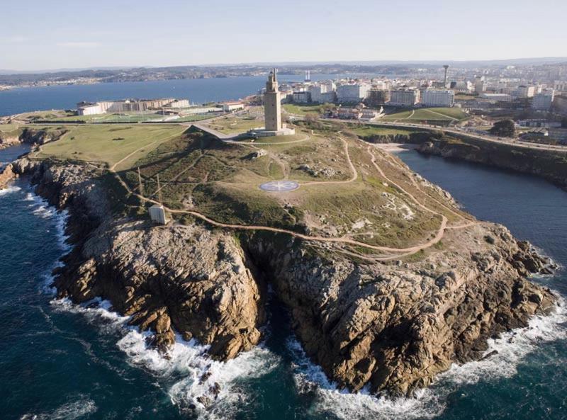 Apartamento Breogan Coruna A Coruña Exteriör bild